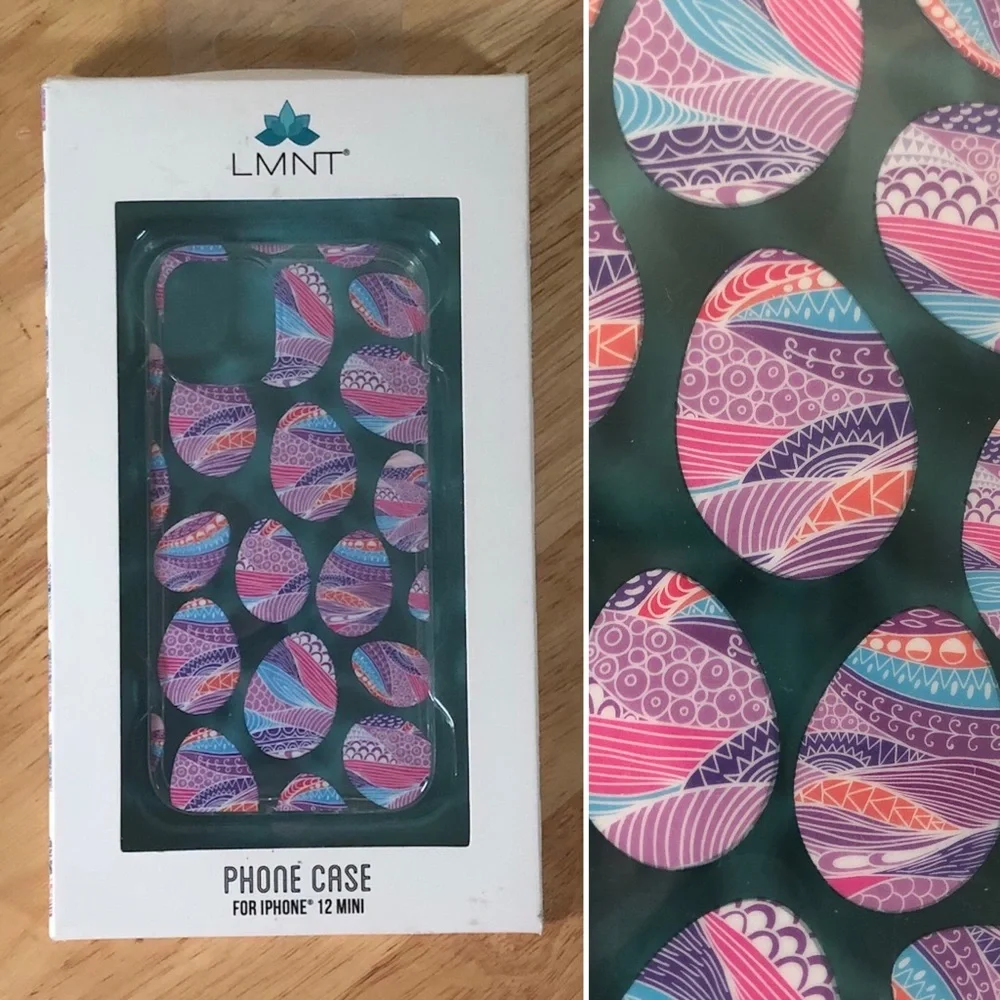 NEW LMNT Nordstrom Colored Easter Eggs iPhone 12 Mini 11 Pro Max X/XS Case NIB